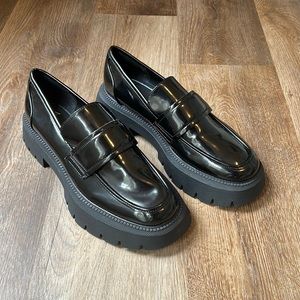 Zara Lug Sole Loafers